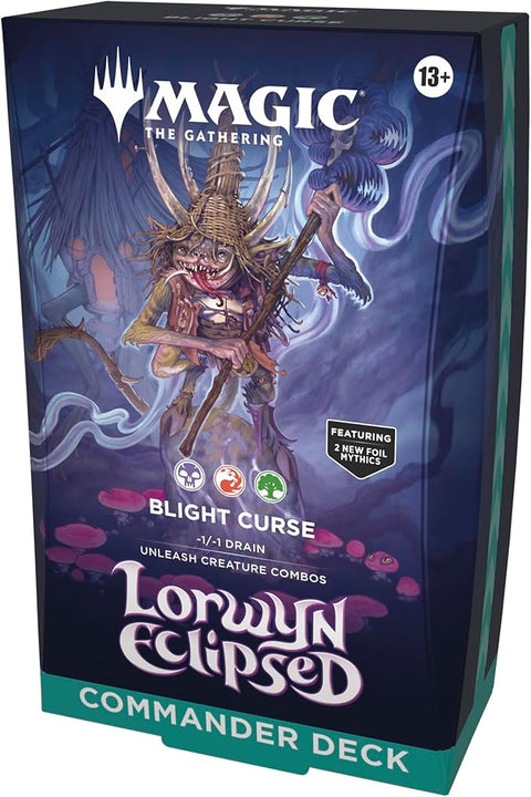 Magic The Gathering: Lorwyn Eclipsed - Commander Deck - Blight Curse