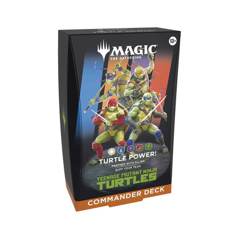 Magic The Gathering: Teenage Mutant Ninja Turtles - Commander Deck - Turtle Power!