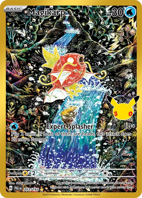 Magikarp 30 30th Celebration: Classic Collection Pokémon card