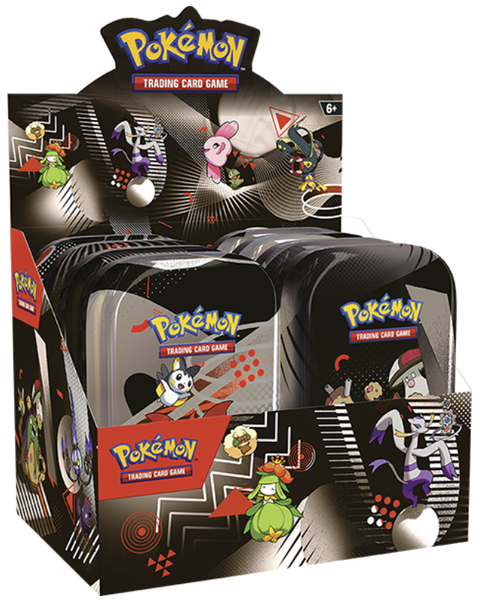 Pokemon TCG: Black Bolt & White Flare - Unova Mini Tin - Sealed Case (8 Tins)