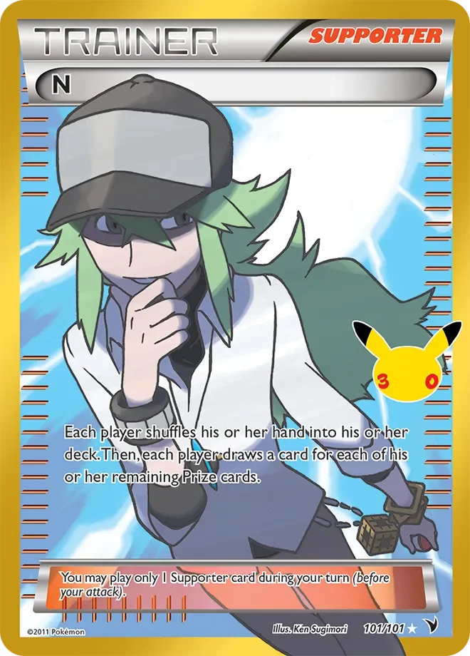 N 21 30th Celebration: Classic Collection Pokémon card