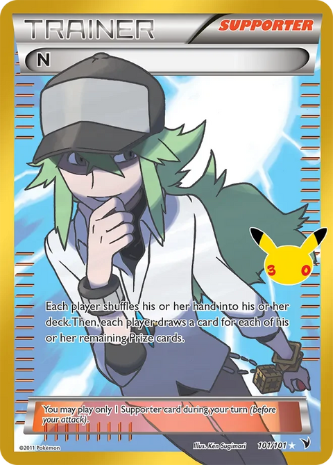 N 21 30th Celebration: Classic Collection Pokémon card