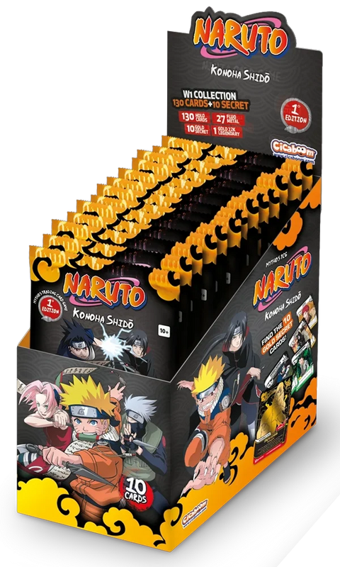 Naruto Mythos TCG: First Edition - Set 01 - Booster Box (24 Packs)