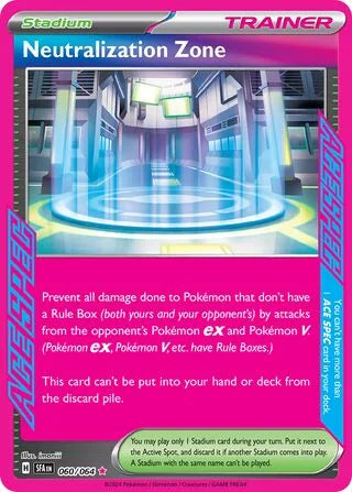 Neutralization Zone 060 Prize Pack Series Six Pokémon card