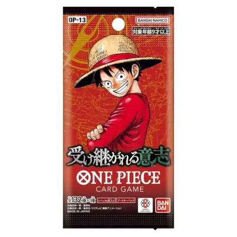 One Piece Card Game - Japanese: OP-13 - Inherited Will - Booster Pack