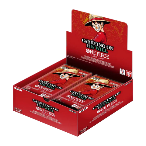 One Piece Card Game: OP-13 - Carrying On His Will - Booster Box (24 Packs)