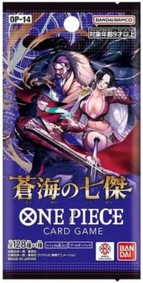 One Piece Card Game - Japanese: OP-14 - The Azure Sea's Seven - Booster Pack