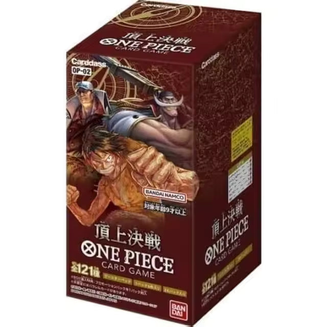 One Piece Card Game - Japanese: OP-02 - Paramount War - Booster Box