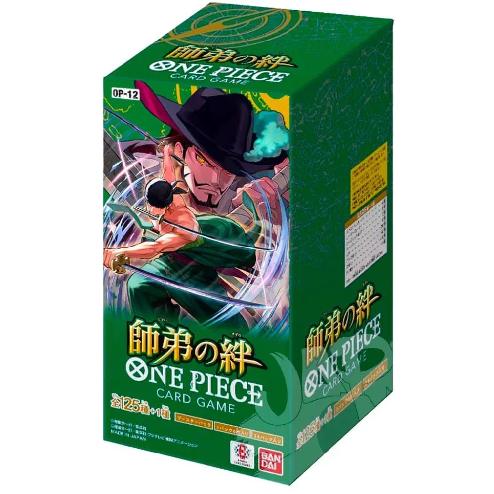 One Piece Card Game - Japanese: OP-12 - Bonds of Master and Disciple - Booster Box