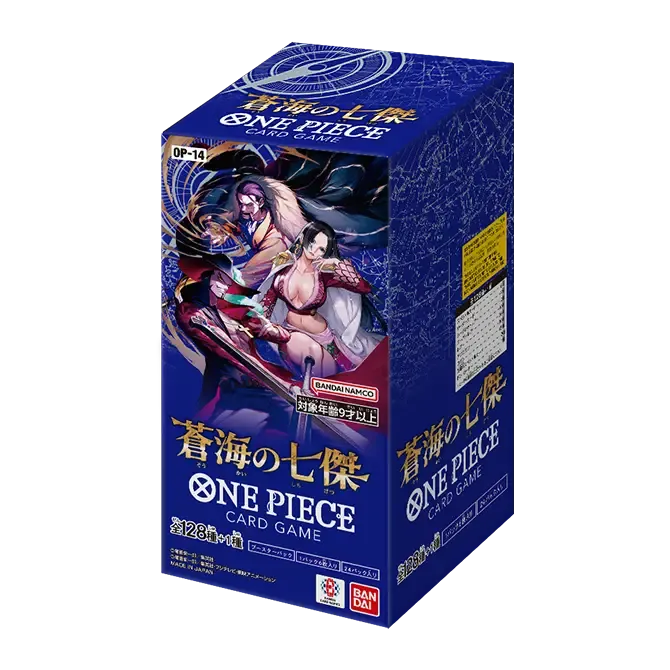 One Piece Card Game - Japanese: OP-14 - The Azure Sea's Seven - Booster Box