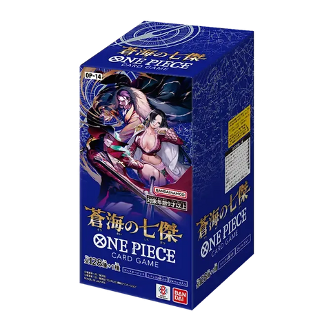 One Piece Card Game - Japanese: OP-14 - The Azure Sea's Seven - Booster Box
