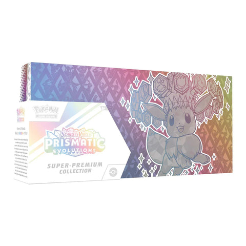 Pokemon TCG: Prismatic Evolutions - Super Premium Collection - SEALED CASE OF 4