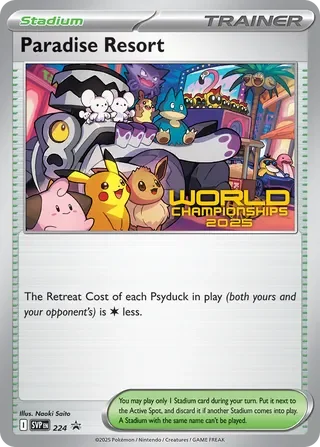 Paradise Resort - 224/215 - Scarlet & Violet Black Star Promos