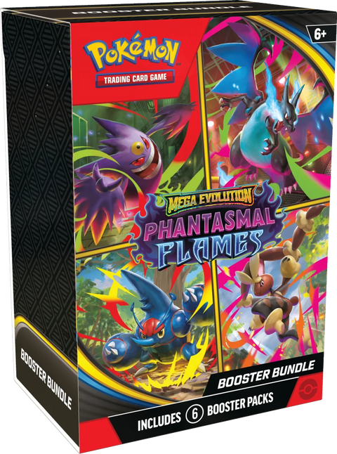 Pokemon TCG: Phantasmal Flames - Booster Bundle (6 Packs)
