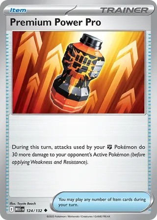 Premium Power Pro 124 Prize Pack Series Nine Pokémon card
