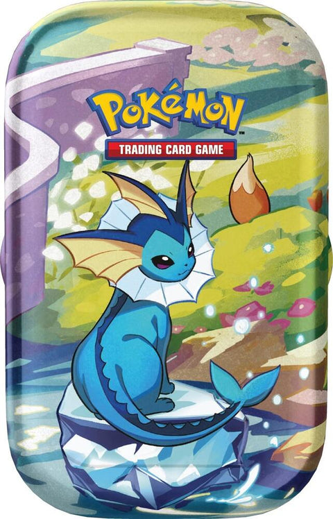 Pokemon TCG: Prismatic Evolutions - Mini Tin - Vaporeon