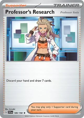 Professor's Research 189 Prize Pack Series Three Pokémon card