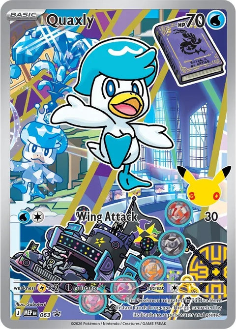 Quaxly MEP063 Mega Evolution Promos Pokémon card