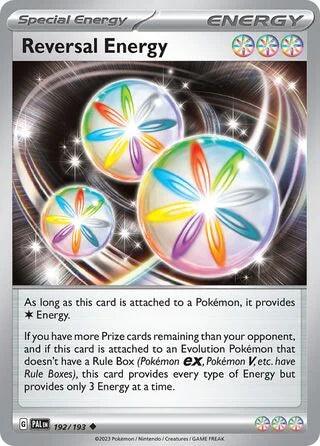 Reversal Energy 192 Prize Pack Series Four Pokémon card