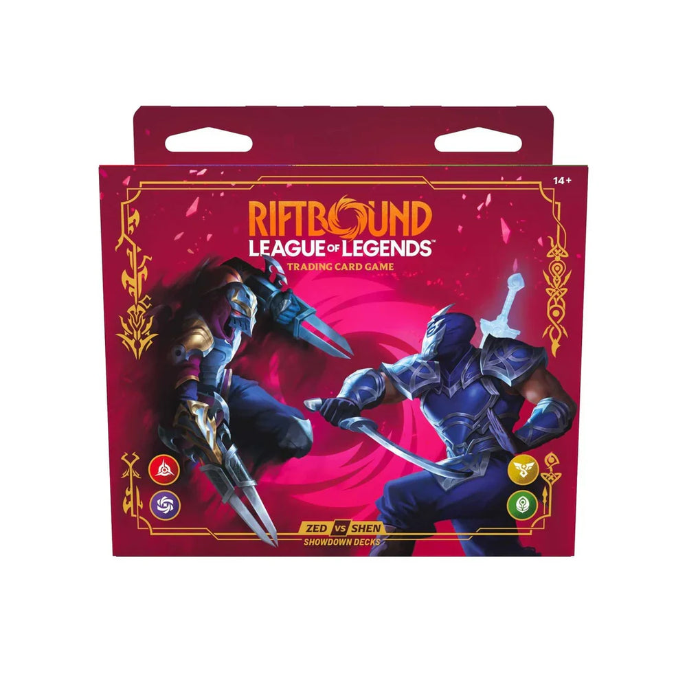 Riftbound: League of Legends TCG - Set 4 - Vendetta Showdown Decks - Zed Vs Shen