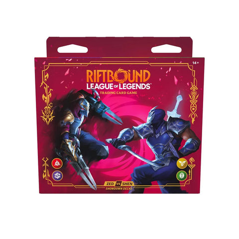 Riftbound: League of Legends TCG - Set 4 - Vendetta Showdown Decks - Zed Vs Shen