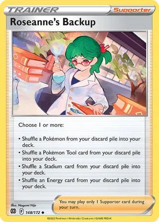 Roseanne's Backup 148 Prize Pack Series Two Pokémon card