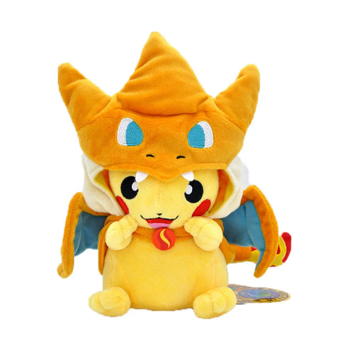 Pokémon Plush - Pikachu (Charizard Poncho)