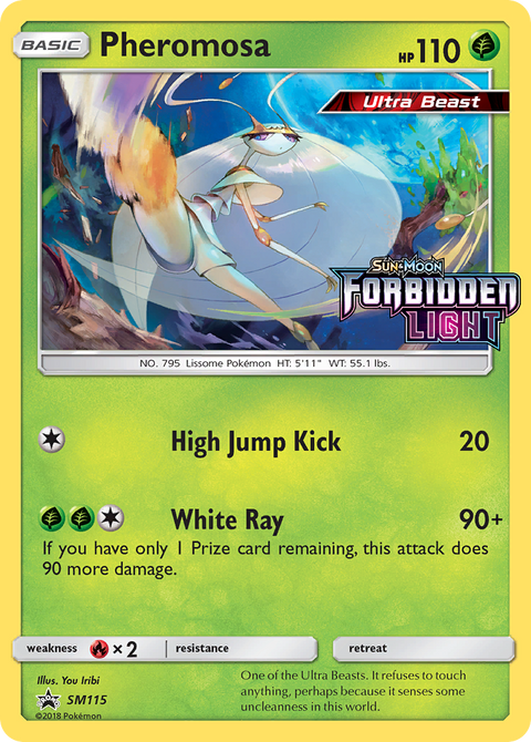 Pheromosa SM115 SM Black Star Promos Pokémon card
