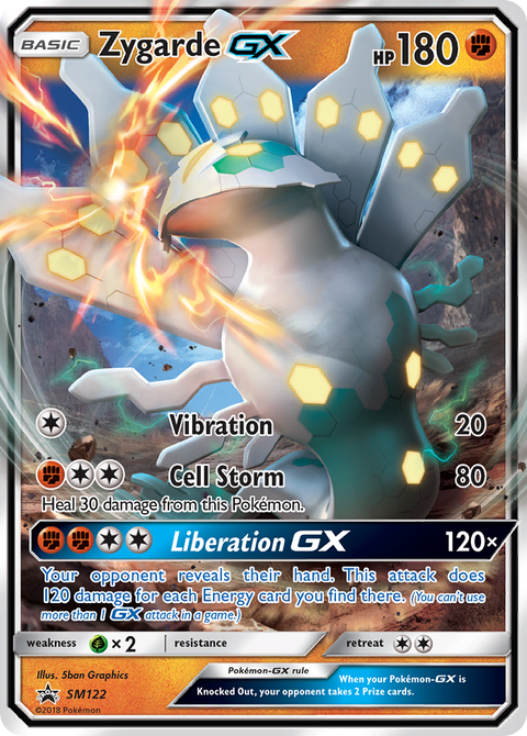 Zygarde-GX SM122 SM Black Star Promos Pokémon card