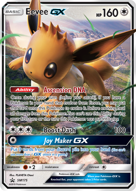 Eevee-GX SM175 SM Black Star Promos Pokémon card