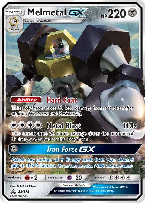 Melmetal-GX SM178 SM Black Star Promos Pokémon card