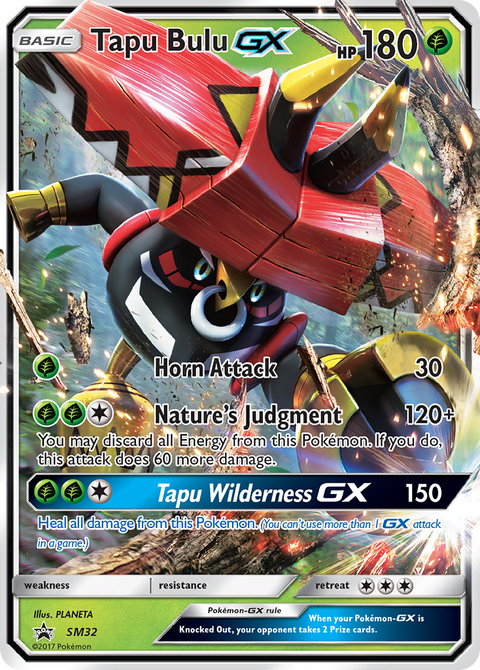 Tapu Bulu-GX SM32 SM Black Star Promos Pokémon card