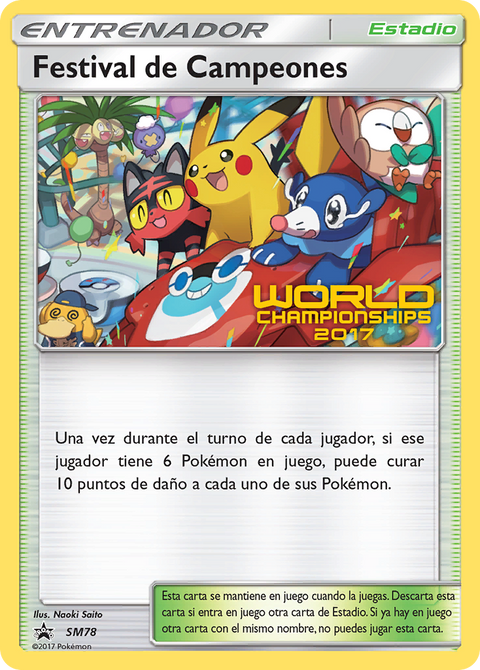 Champions Festival SM78 SM Black Star Promos Pokémon card