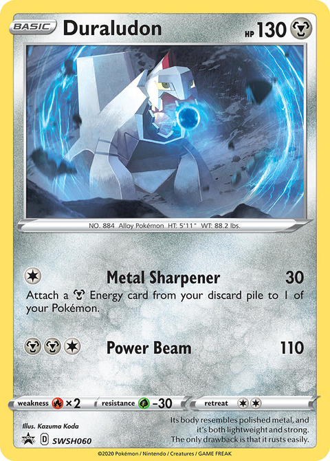 Duraludon SWSH060 SWSH Black Star Promos Pokémon card
