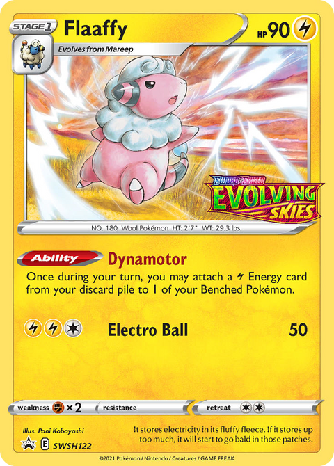 Flaaffy SWSH122 SWSH Black Star Promos Pokémon card