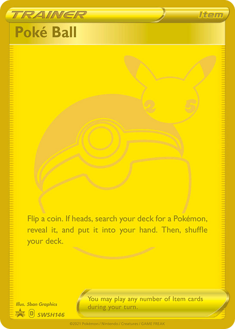 Poké Ball SWSH146 SWSH Black Star Promos Pokémon card