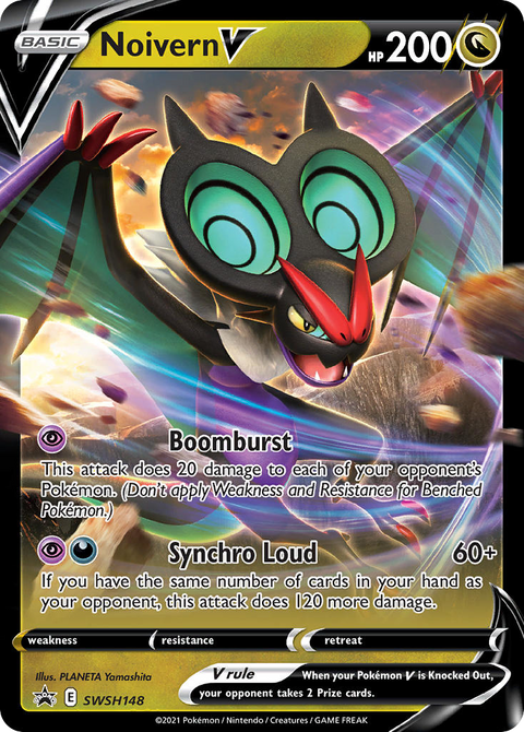 Noivern V SWSH148 SWSH Black Star Promos Pokémon card