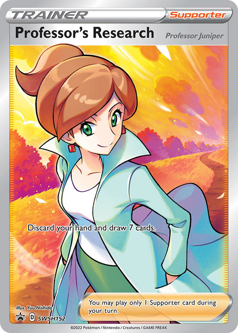 Professor's Research SWSH152 SWSH Black Star Promos Pokémon card