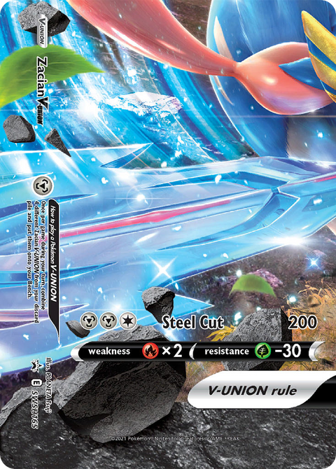Zacian V-UNION SWSH165 SWSH Black Star Promos Pokémon card