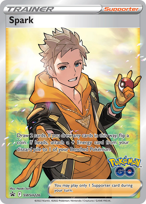 Spark SWSH226 SWSH Black Star Promos Pokémon card