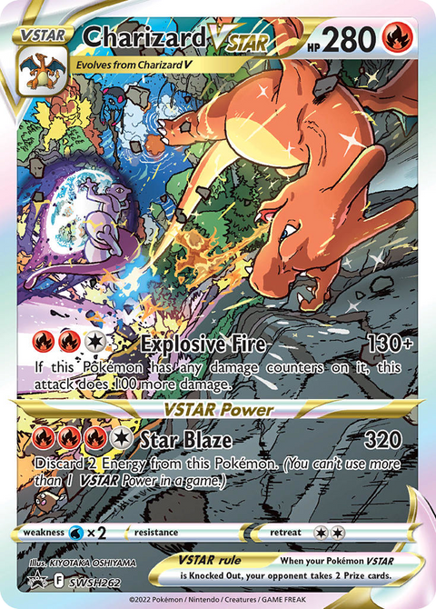 Charizard VSTAR SWSH262 SWSH Black Star Promos Pokémon card
