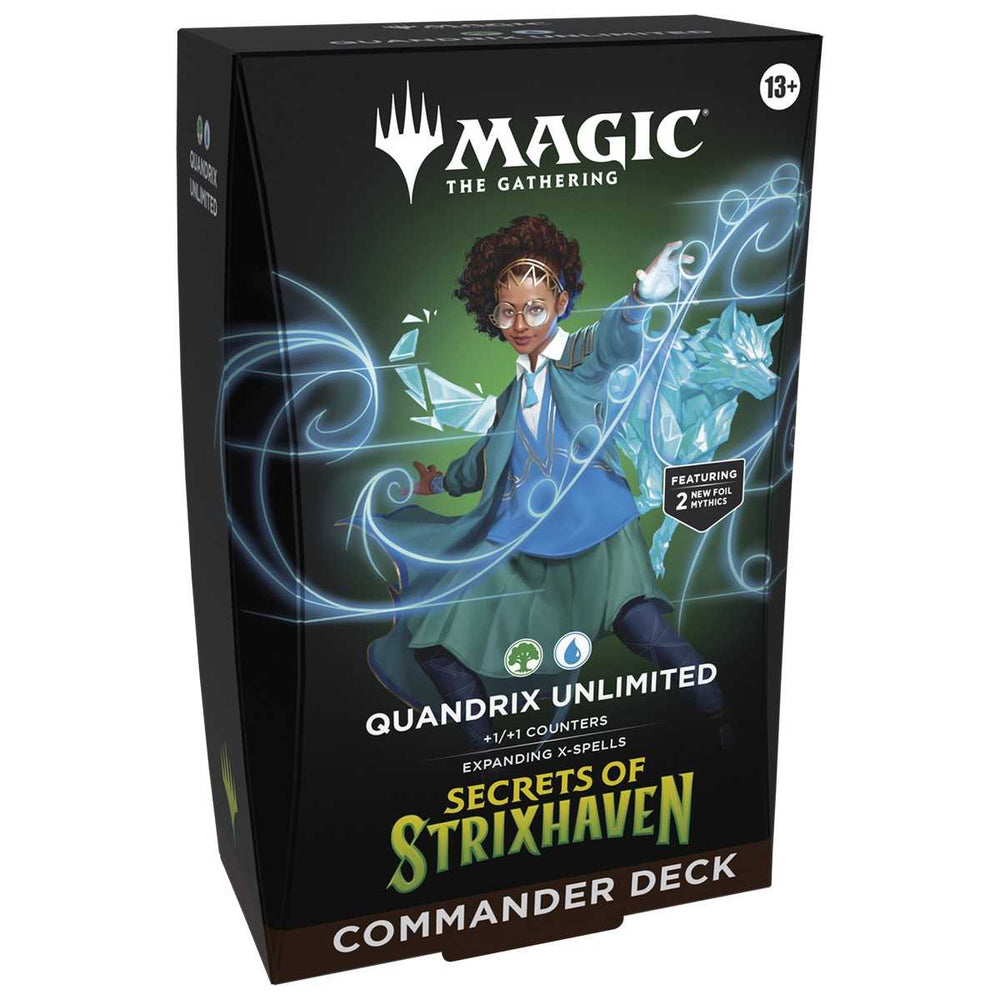 Magic The Gathering: Secrets of Strixhaven - Commander Deck - Quandrix Unlimited