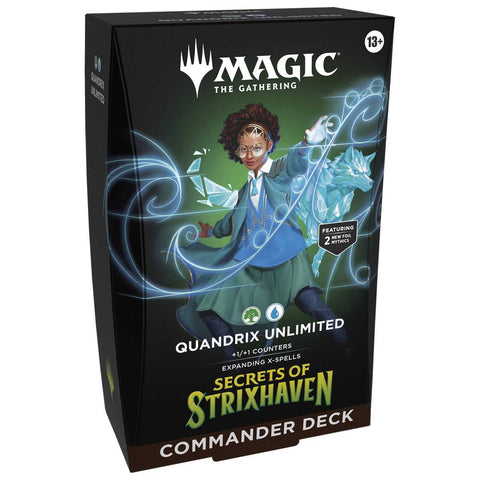 Magic The Gathering: Secrets of Strixhaven - Commander Deck - Quandrix Unlimited