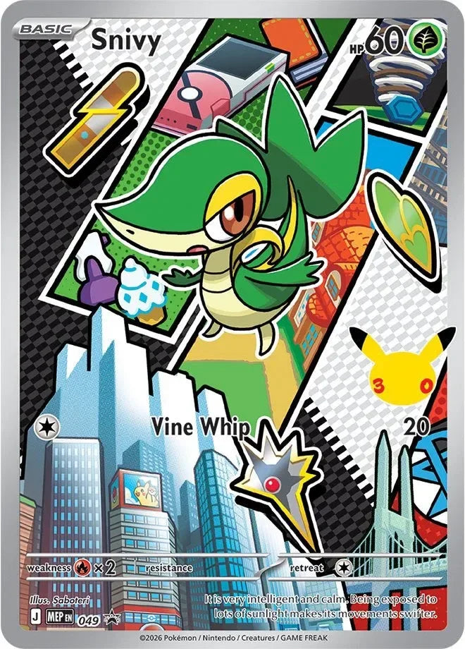 Snivy MEP049 Mega Evolution Promos Pokémon card