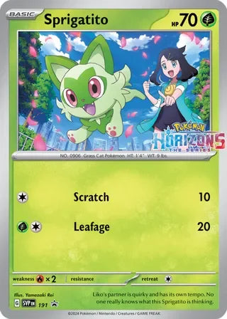 Sprigatito - 191/215 - Scarlet & Violet Black Star Promos