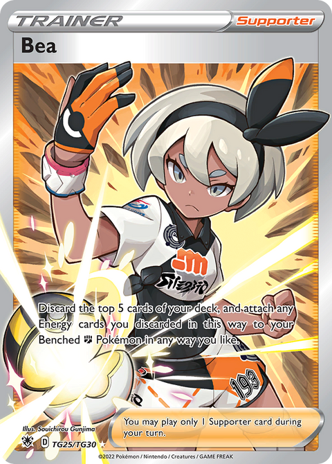 Bea TG25 Astral Radiance Trainer Gallery Pokémon card