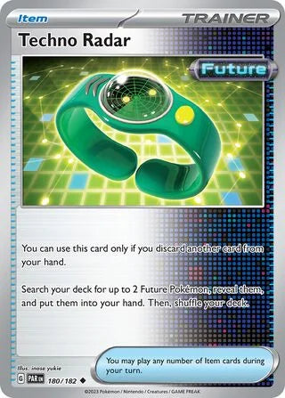 Techno Radar 180 Prize Pack Series Six Pokémon card