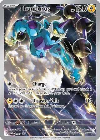 Thundurus - 209/215 - Scarlet & Violet Black Star Promos