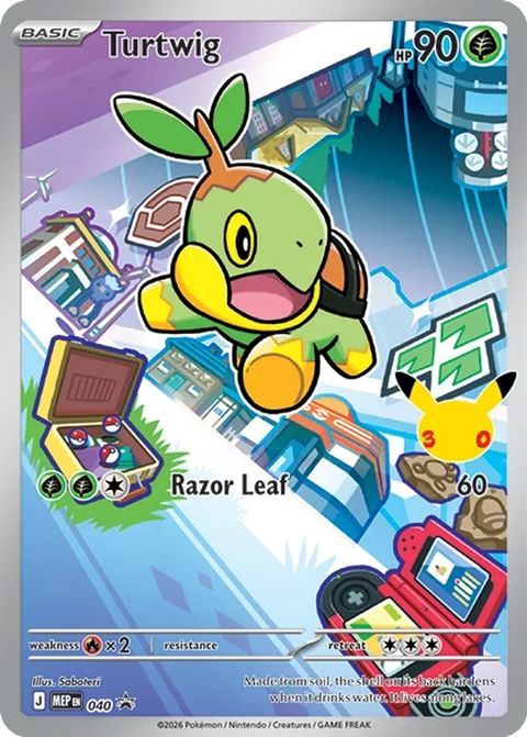 Turtwig MEP040 Mega Evolution Promos Pokémon card