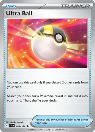 Ultra Ball 196 Prize Pack Series Three Pokémon card